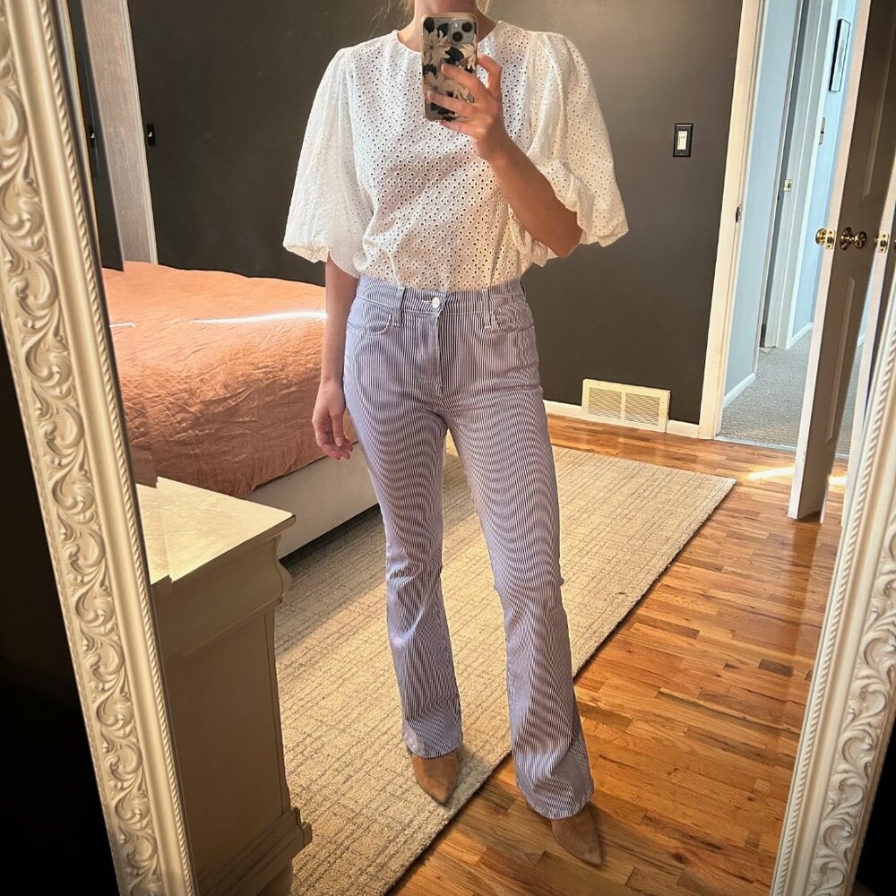 FRAME Le High Rise Flare Jean 27